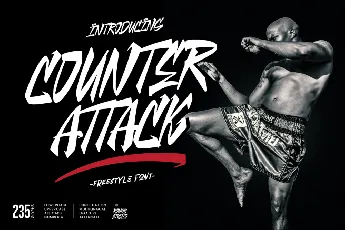 Counter Attack font