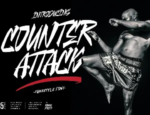 Counter Attack font