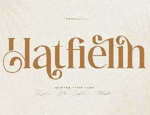 Hatfielin font