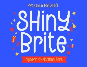 Shiny Brite font