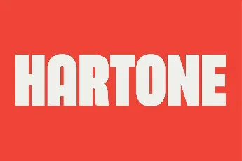 Hartone Softed font