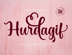 Hurdagif font