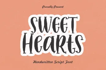 Sweet Hearts font