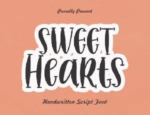 Sweet Hearts font