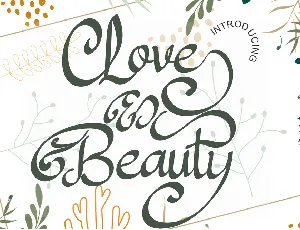 Love And Beauty font