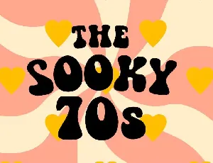 Sooky 70s font