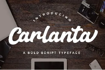 Carlanta font