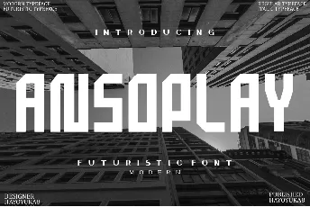 Ansoplay font