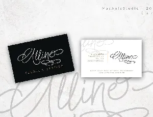 Claire Script font