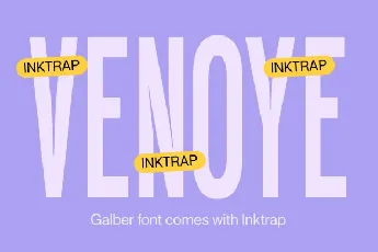 Galber font