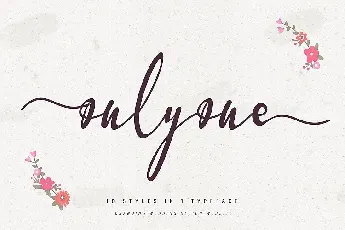 Onlyone font