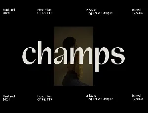 Champs font