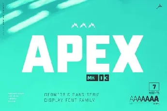 Apex Mk3 Family Free font