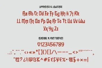 RAMISA font