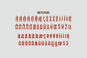 RAMISA font