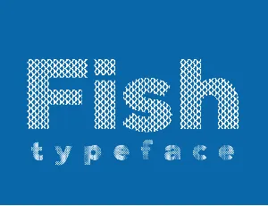 Fish Demo font