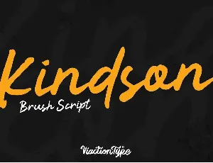 Kindson Free font