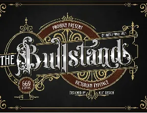 Bull Stand font