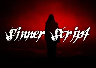 Sinner Script font