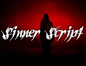 Sinner Script font