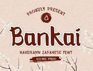 Bankai Display font