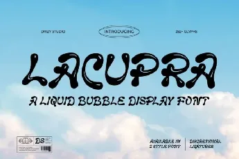 Lacupra font