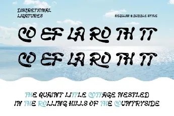 Lacupra font