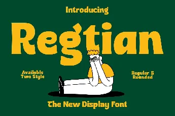 PC Regtian DEMO font