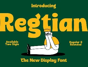 PC Regtian DEMO font