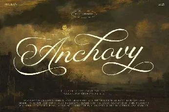 Rb Anchovy font