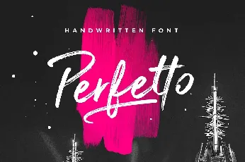 Perfetto Brush Free font