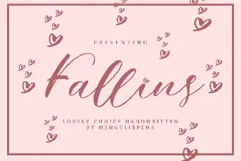 Fallins font