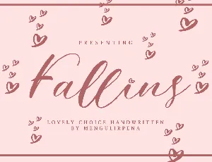 Fallins font