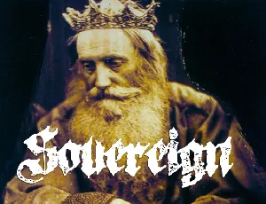 Sovereign font