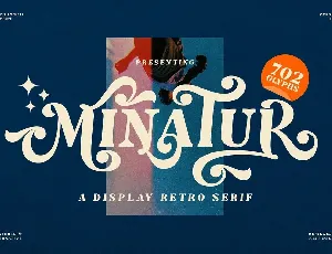 Minatur font