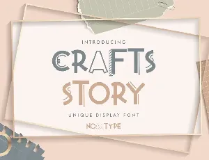 Crafts Story font