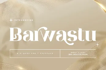 Barwastu font