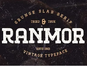 Ranmor font