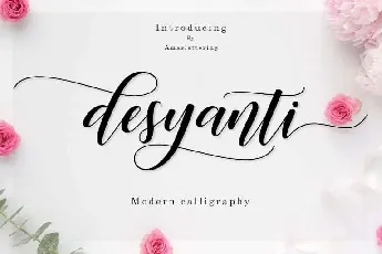 Desyanti Script Free font