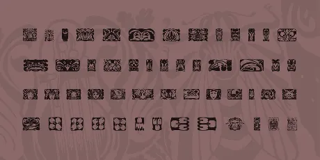 Jugendstil Ornamente font