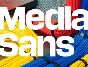 Media Sans Family font