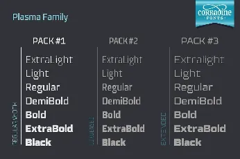 Plasma Family font