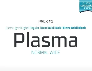 Plasma Family font