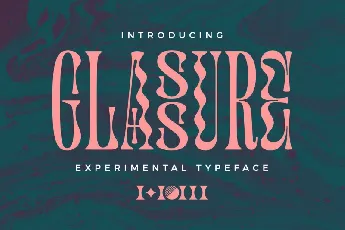 Glassure Typeface font