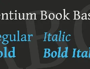 Gentium Book Basic font