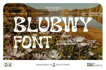 Blubwy font