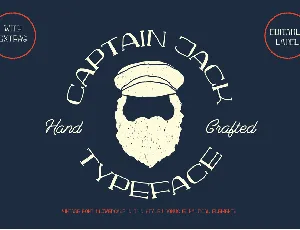 Captain Jack demo font