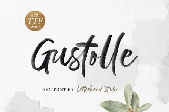 Gustolle SVG Free font