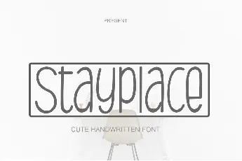 Stayplace font