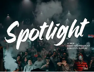 Spotlight font